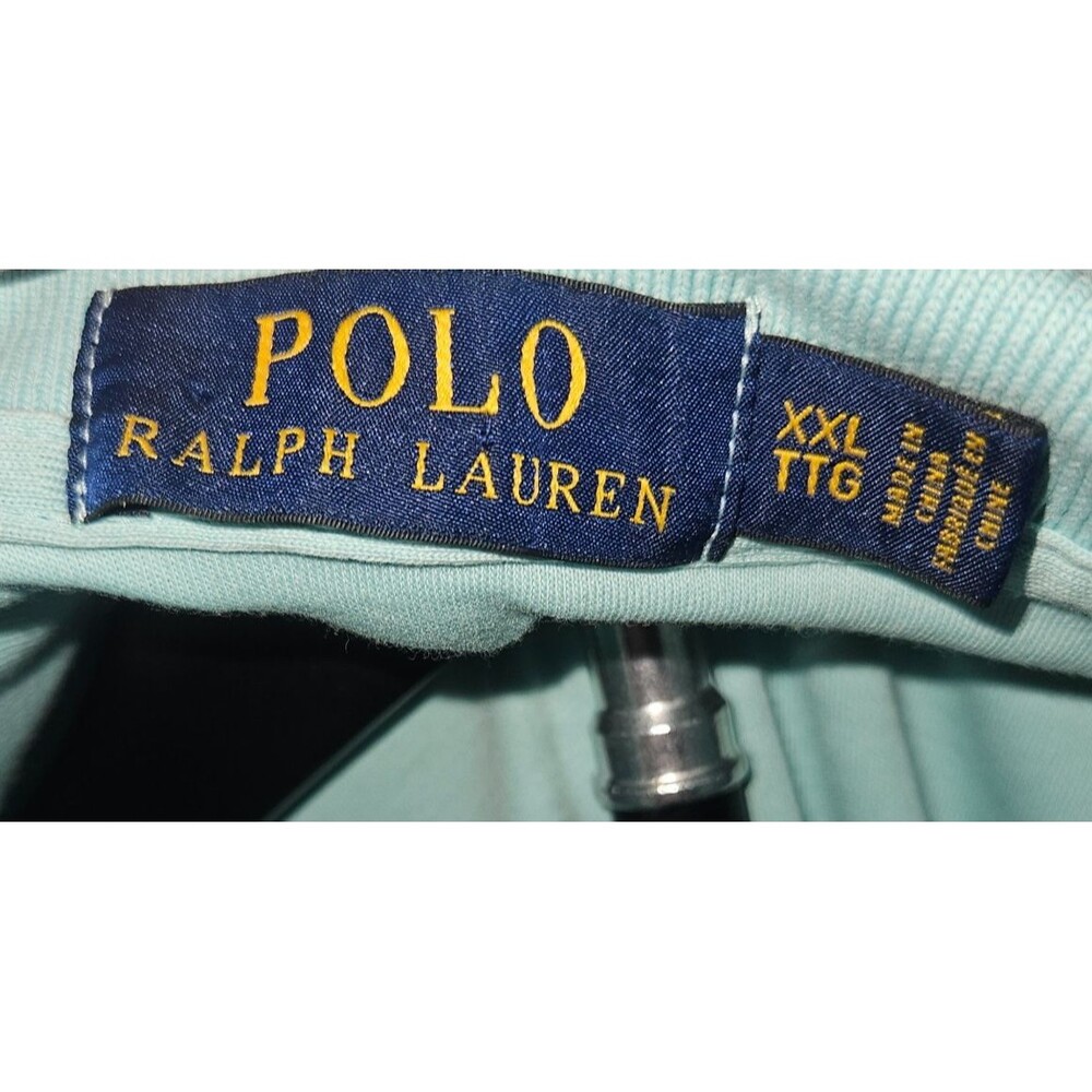 Polo Ralph Lauren Polo Shirt Mens XXL Mint Green Classic Pony Cotton Golf - Picture 3 of 10